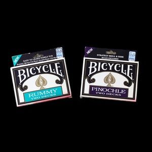 Bicycle Rummy & Pinochle Cards NEW